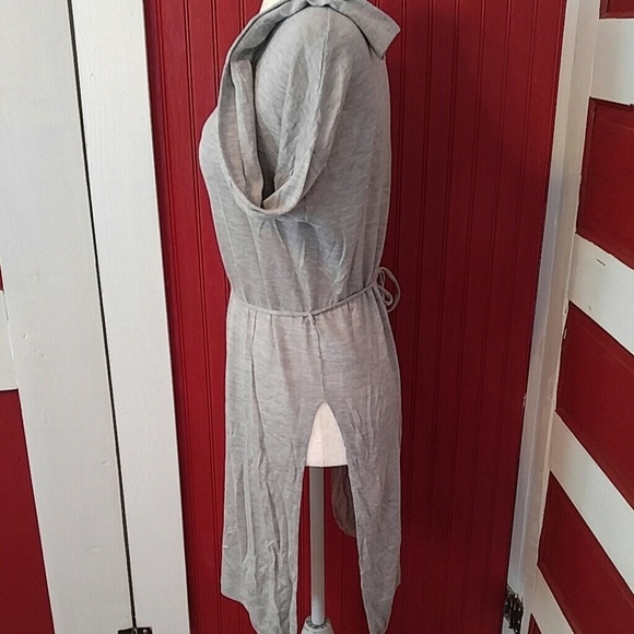 H&M Gray Tunic Sweater Dress S - Picture 2 of 7